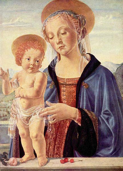 Andrea del Verrocchio Madonna with Child, Germany oil painting art